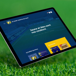 Benjamin PIEGAY, graphiste dans les Monts du Lyonnais | Site WordPress pour l'AS Saint Martin en Haut ASSM