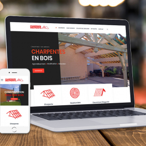 Benjamin PIEGAY, graphiste dans les Monts du Lyonnais | Site internet Charpente des Monts | Benjamin PIEGAY, graphiste à Lyon et dans les Monts du Lyonnais