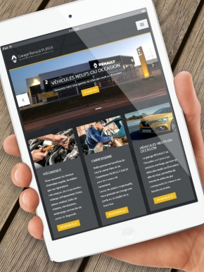 Benjamin PIEGAY, graphiste dans les Monts du Lyonnais | Site internet du Garage Pupier à Chazelles sur Lyon