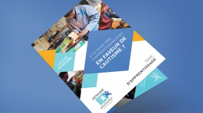 Benjamin PIEGAY, graphiste dans les Monts du Lyonnais | Plaquette pour le Clos de Sésame à Montagny près de Lyon