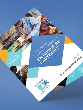 Benjamin PIEGAY, graphiste dans les Monts du Lyonnais | Plaquette pour le Clos de Sésame à Montagny près de Lyon