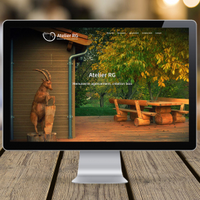 Benjamin PIEGAY, graphiste dans les Monts du Lyonnais | Site internet pour Atelier RG, maître artisan à Duerne, dans les Monts du Lyonnais