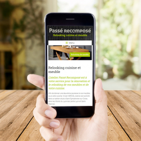 Benjamin PIEGAY, graphiste dans les Monts du Lyonnais | Site mobile Passé Recomposé | Benjamin PIEGAY, graphiste à Lyon et dans les Monts du Lyonnais