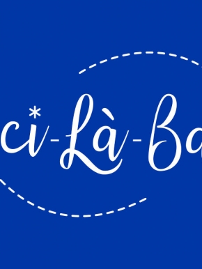 Benjamin PIEGAY, graphiste dans les Monts du Lyonnais | Logo ICI LA BAS - Café/boutique éthique, responsable et solidaire