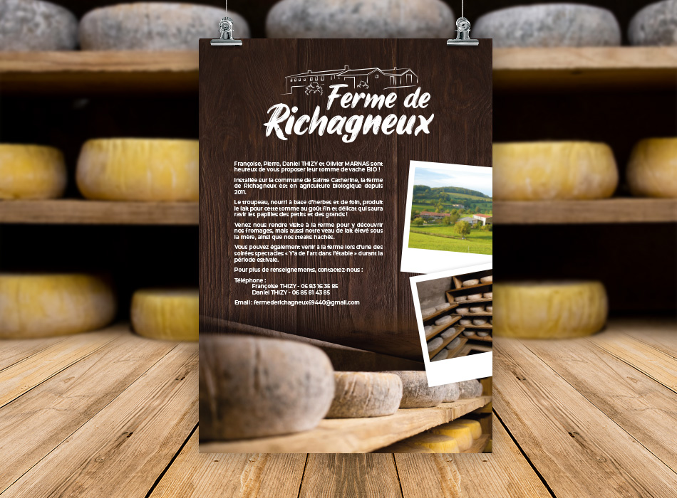Ferme De Richagneux Benjamin PIEGAY Graphiste Ind pendant Dans Les 