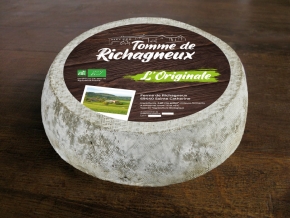 Benjamin PIEGAY, graphiste dans les Monts du Lyonnais | Etiquette tomme de Richagneux à Sainte Catherine