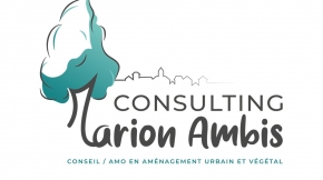 Benjamin PIEGAY, graphiste dans les Monts du Lyonnais | Identité visuelle pour MARION AMBIS, conseil en aménagement urbain et végétal à Thurins