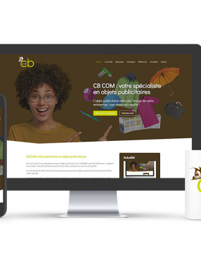 Benjamin PIEGAY, graphiste dans les Monts du Lyonnais | Refonte du site de CB COM à St Martin en haut dans les Monts du Lyonnais