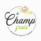 Création de logotype et carte de visite pour Le Champs Frais