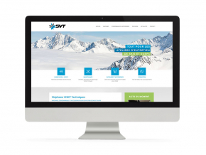 Création de site internet pour SV Techniques à Chazelles sur Lyon