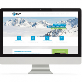 Création de site internet pour SV Techniques à Chazelles sur Lyon
