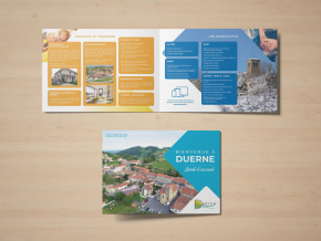 Benjamin PIEGAY, graphiste dans les Monts du Lyonnais | Création du site internet, du livret d'accueil et du bulletin municipal pour la commune de Duerne dans les Monts du Lyonnais.