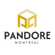Benjamin PIEGAY, graphiste dans les Monts du Lyonnais | Logo pour PANDORE, ameublement sur mesure à Montréal
