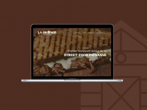 Benjamin PIEGAY, graphiste dans les Monts du Lyonnais | Site internet de La Grange, premier restaurant autour de la streetfood paysanne à Lyon