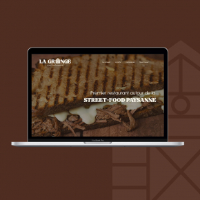 Benjamin PIEGAY, graphiste dans les Monts du Lyonnais | Site internet de La Grange, premier restaurant autour de la streetfood paysanne à Lyon