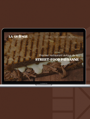 Benjamin PIEGAY, graphiste dans les Monts du Lyonnais | Site internet de La Grange, premier restaurant autour de la streetfood paysanne à Lyon