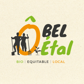 Benjamin PIEGAY, graphiste dans les Monts du Lyonnais | Création de logo et de flyer pour Ô BEL ÉTAL, magasin imaginé par un collectif de producteurs à Saint-Symphorien-sur-Coise