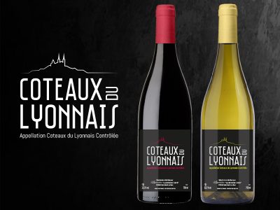 Etiquettes bouteilles de vin Côteaux du Lyonnais