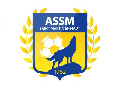 Logo ASSM Football | Benjamin PIEGAY, graphiste à Lyon et dans les Monts du Lyonnais