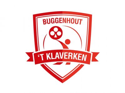 Logo pour le club de krachtbal de Buggenhout t'Klaverken en Belgique